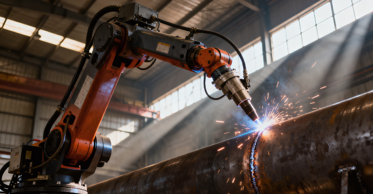 青岛新控焊缝打磨机器人应用实践:复杂结构件的智能高效处理