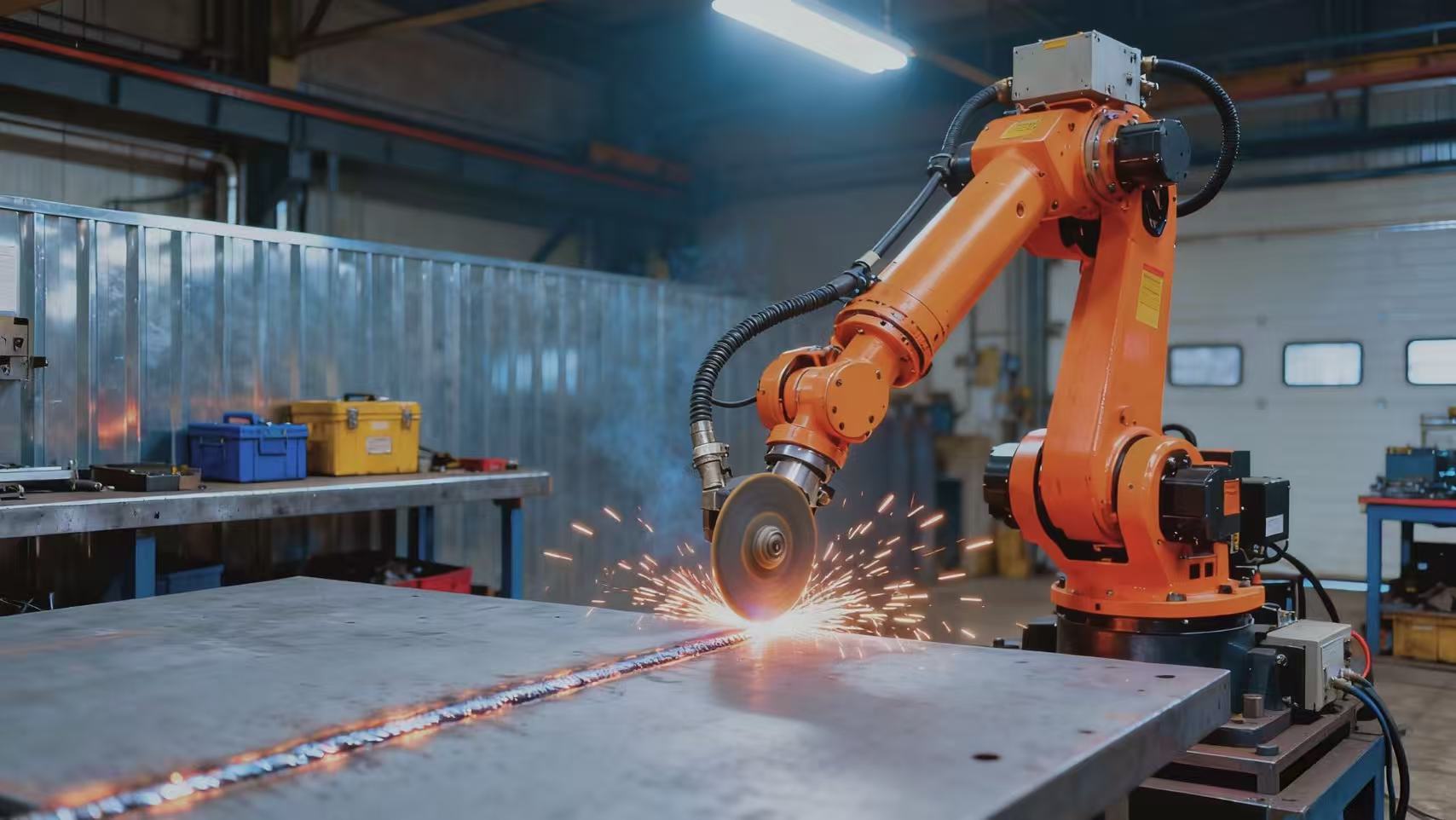 青岛新控焊缝打磨机器人应用解析:创新技术与行业实践