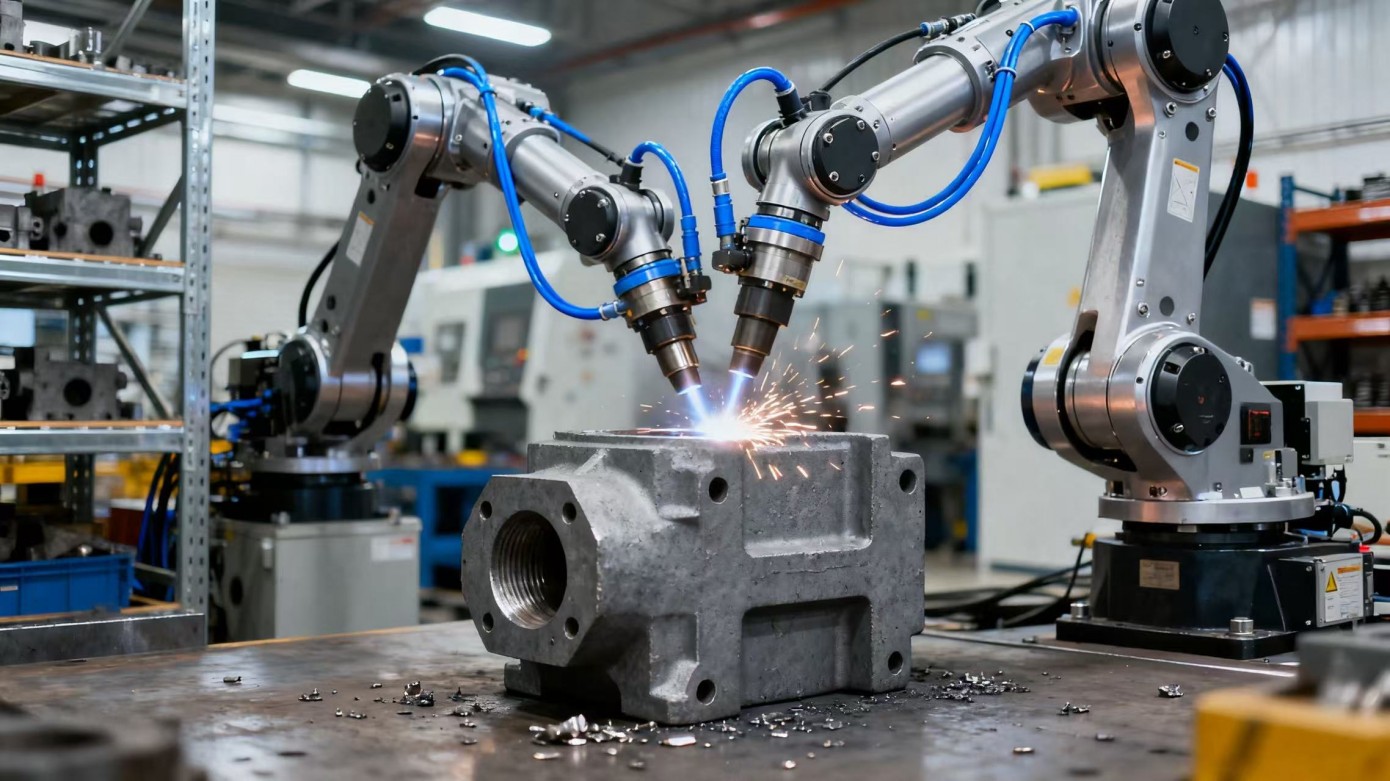 青岛新控铸件打磨机器人实战应用解析:技术突破与行业实践